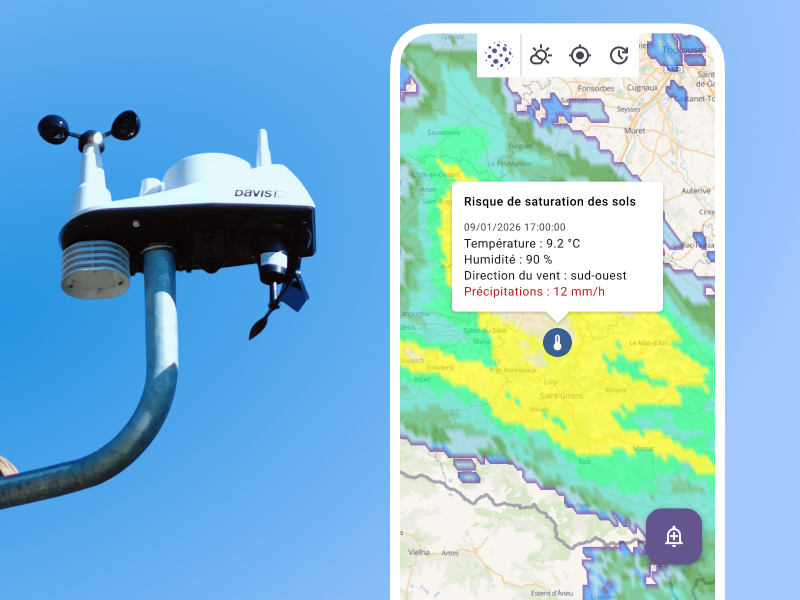 Météo hyper-locale et cartographie des risques opérationnels : sécuriser l’agriculture et les territoires face aux crises